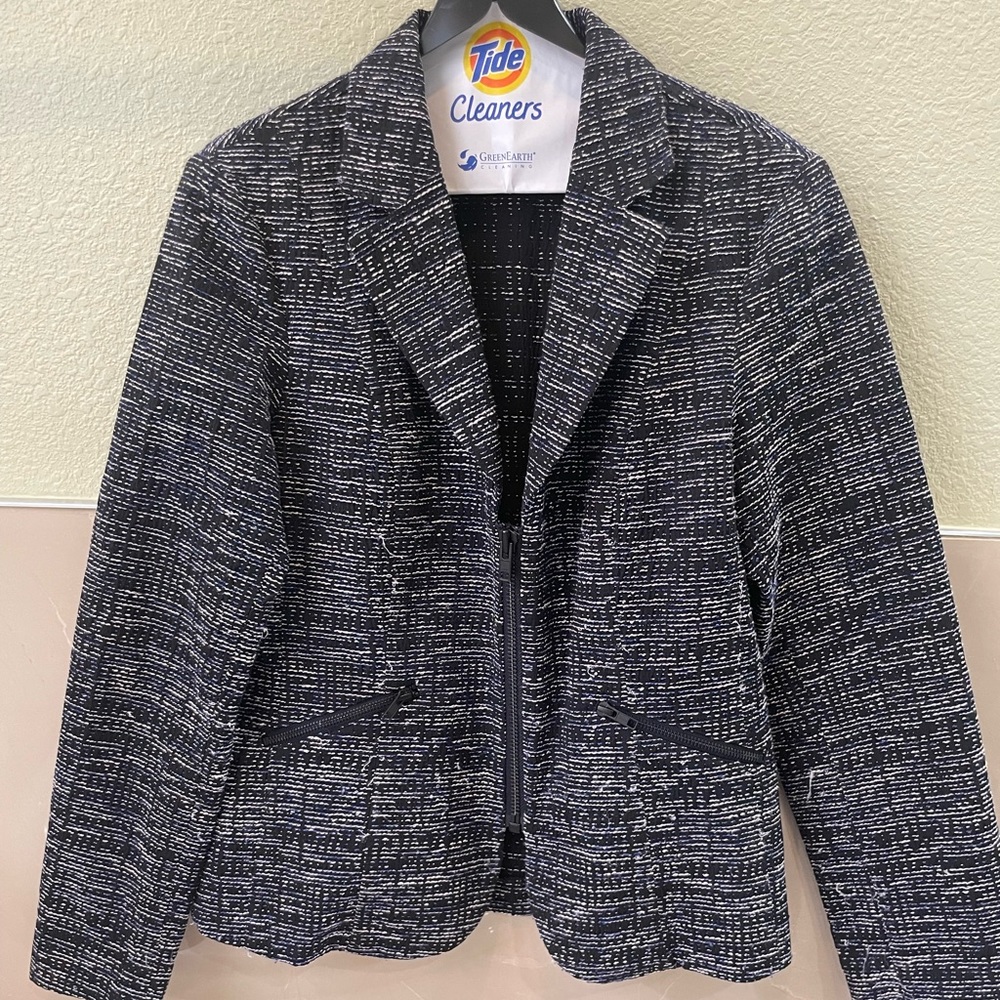 CAbi Navy blazer size 10